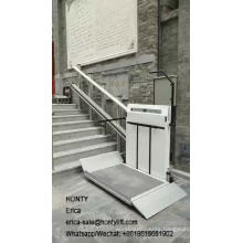 Outdoor inclined wheelchair stair lifts for the disabled people